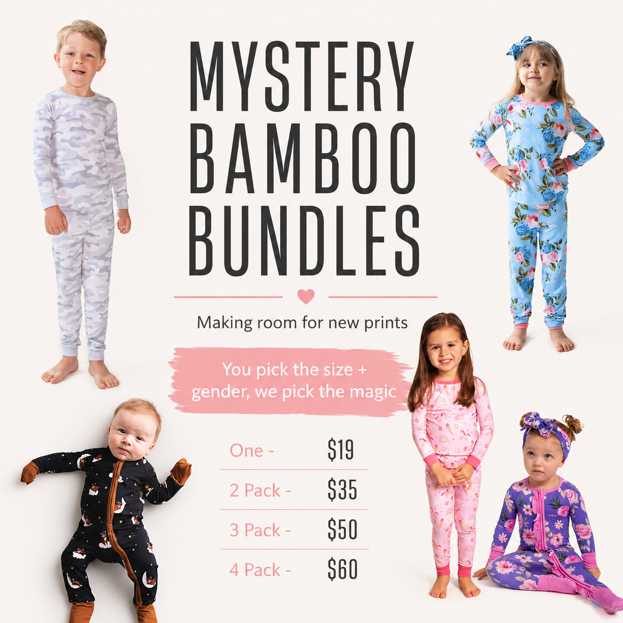 Mystery Bamboo Pajama Bundle - 2 pack