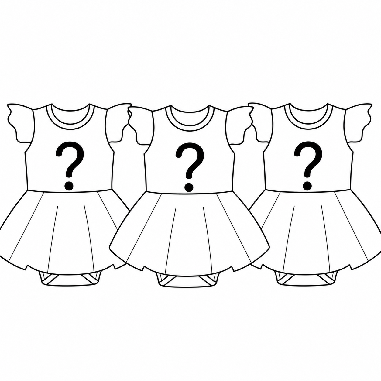 Mystery Bamboo Twirl Dress Bundles - 3 Pack