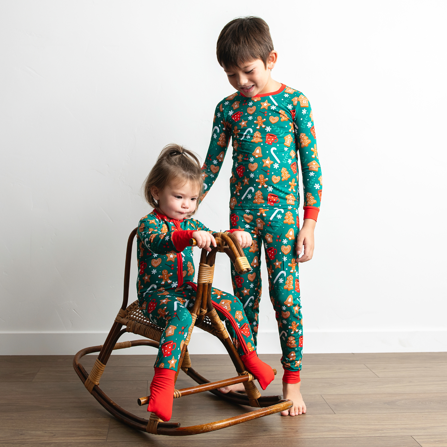 Two Piece Christmas Pajama Set