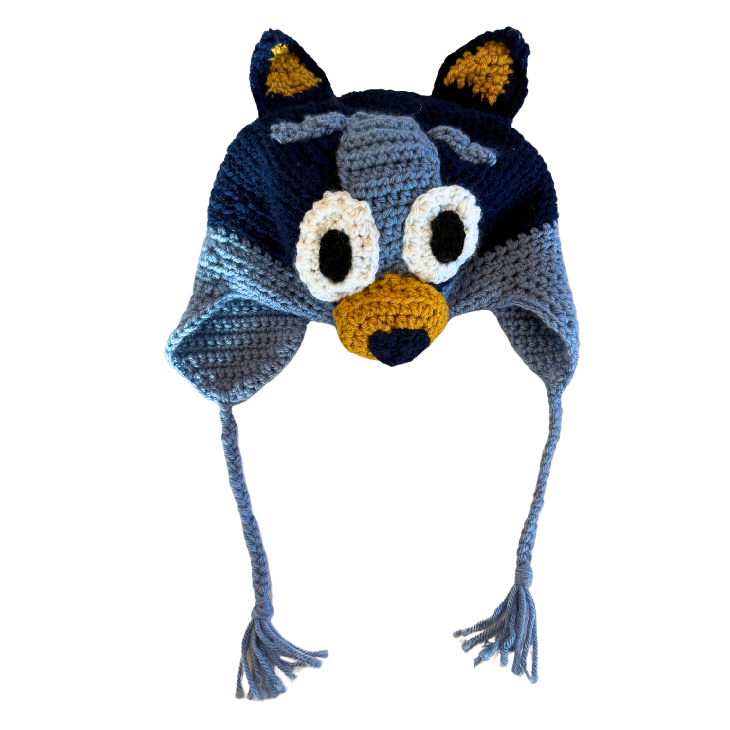 Blue & Red Heeler Crochet Hats