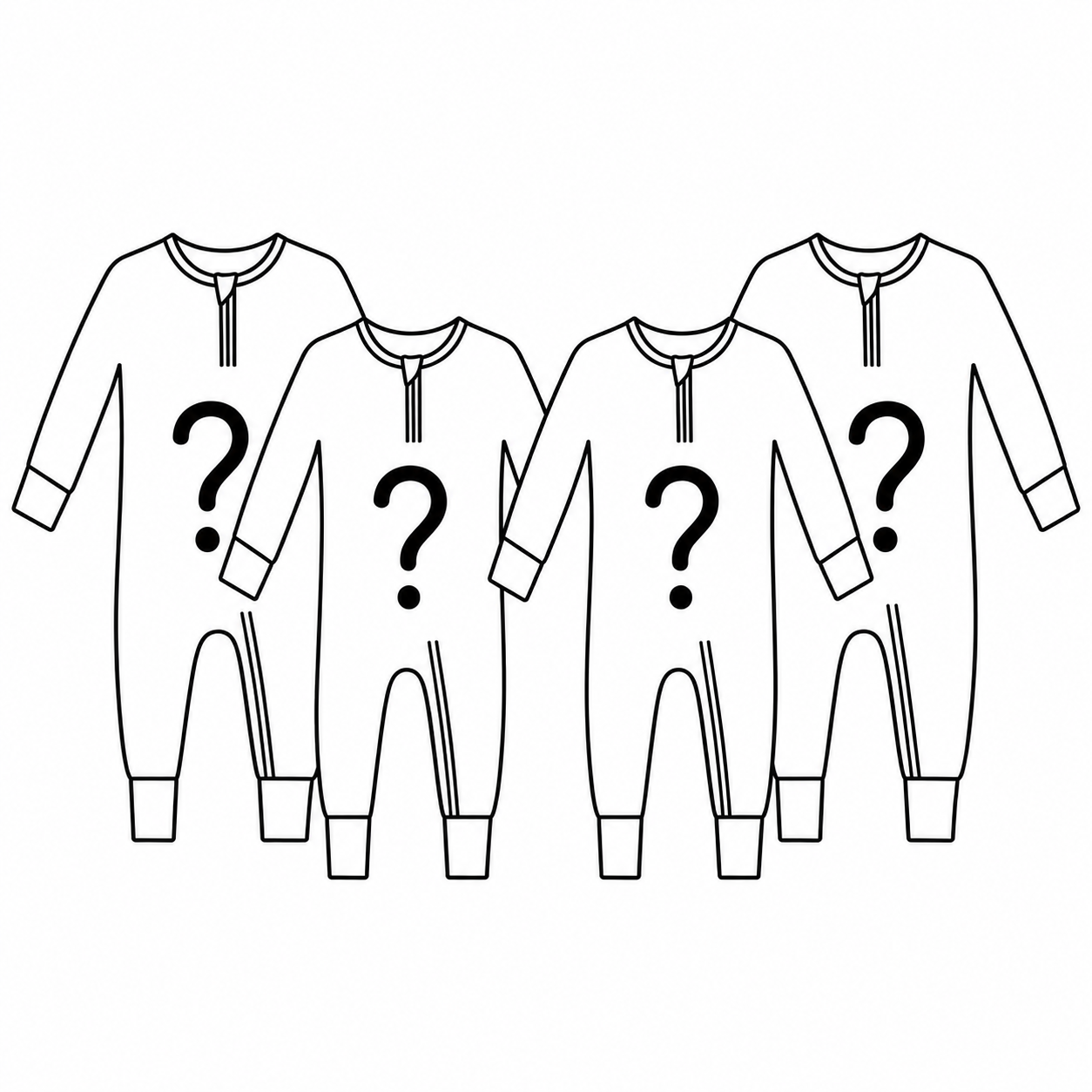 Mystery Bamboo Pajama Bundle - 4 pack